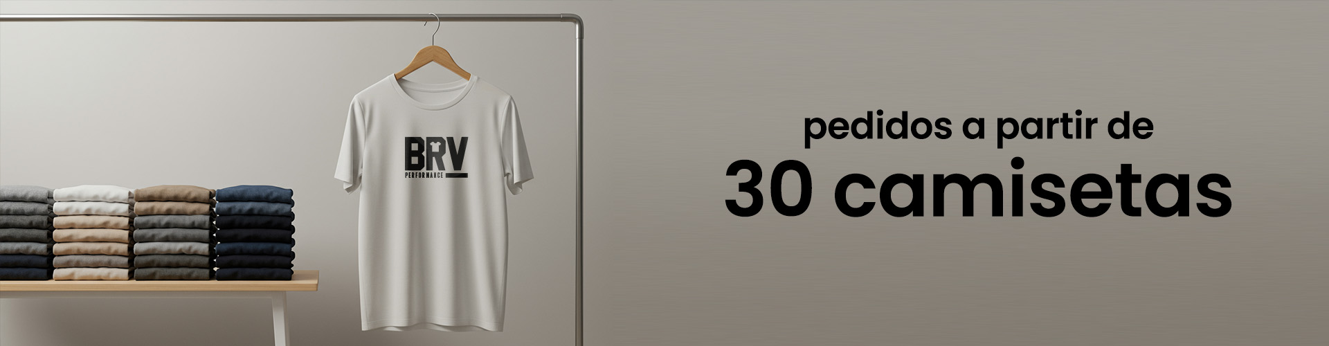 Banner Camisetas 30 unidades